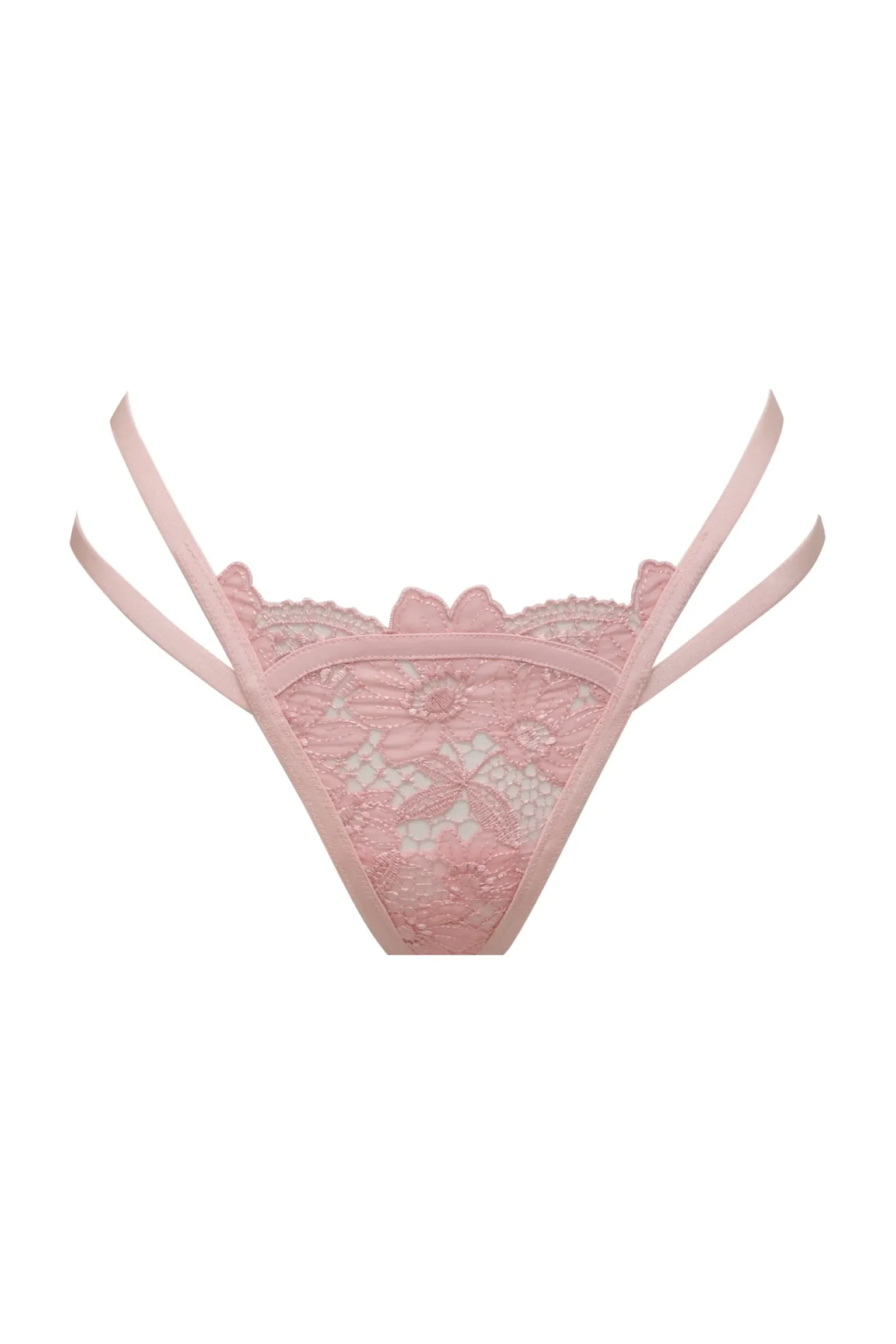 aimee_floral_thong_panty_4.webp Clearance For Love & Lemons Aimee Floral Thong Panty Pink