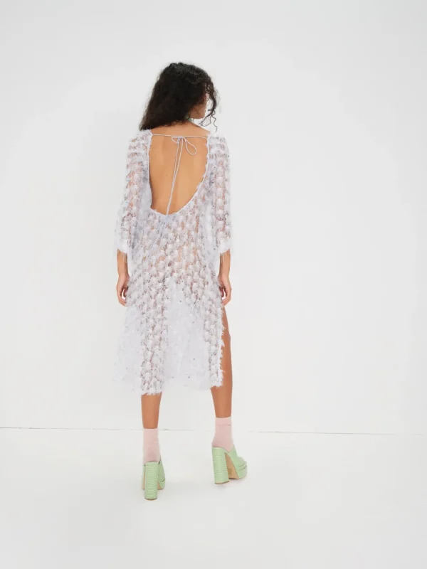 Best Sale For Love & Lemons Amber Midi Dress Blue