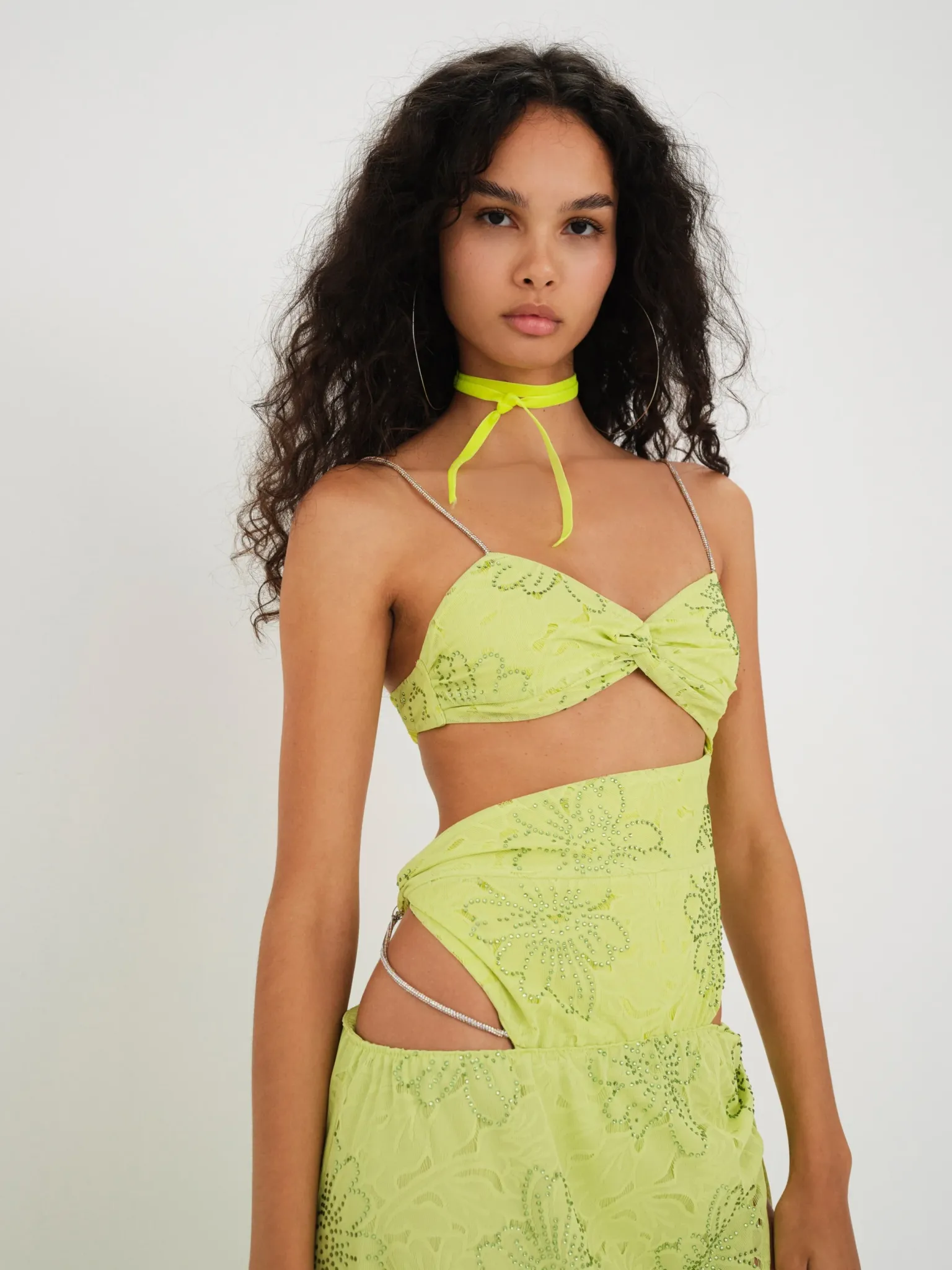 anna_maxi_dress_1.webp Online For Love & Lemons Anna Maxi Dress Green