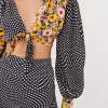 Best Sale For Love & Lemons Anya Crop Top Black