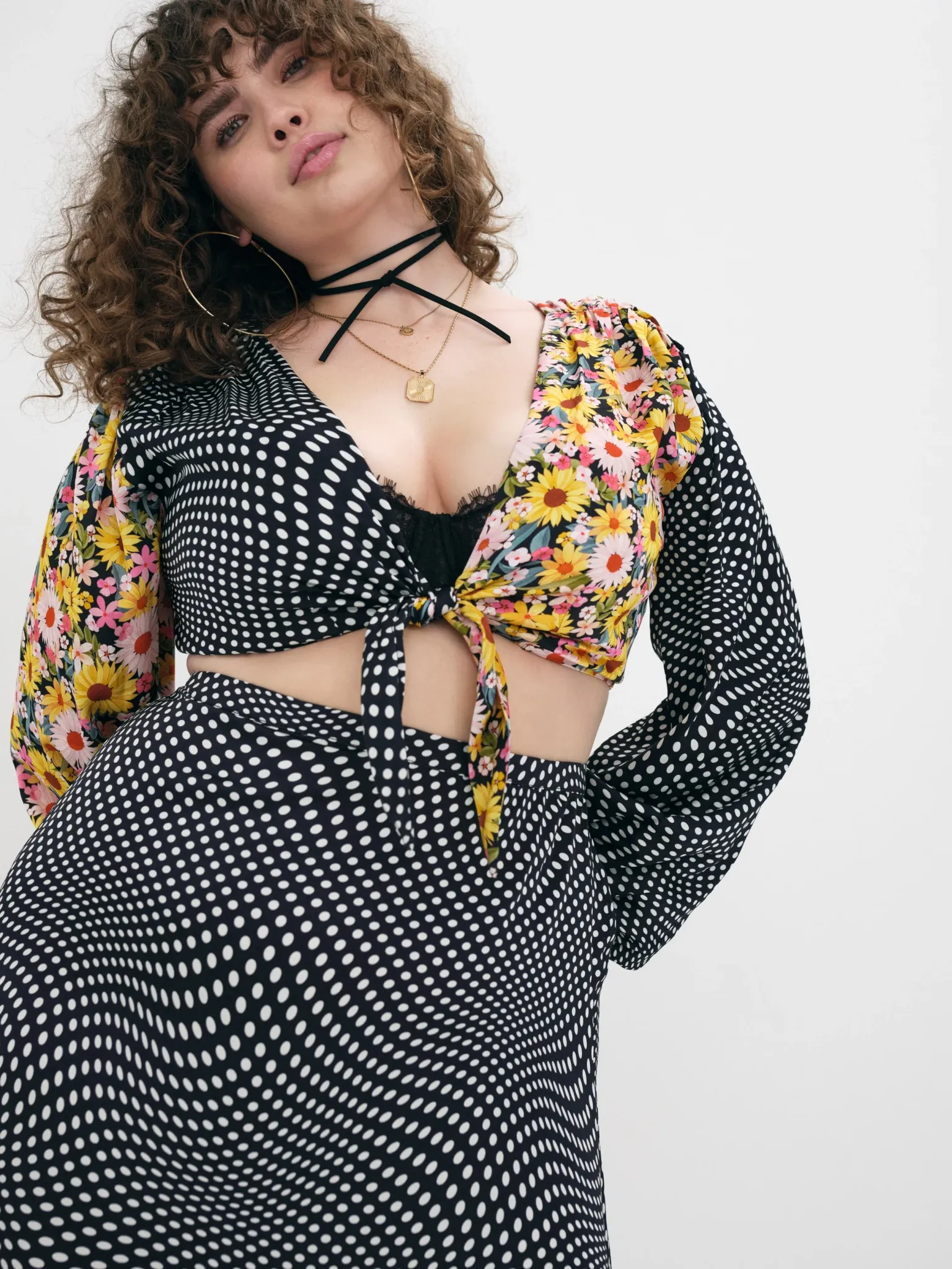 anya_crop_top_6.webp Best Sale For Love & Lemons Anya Crop Top Black