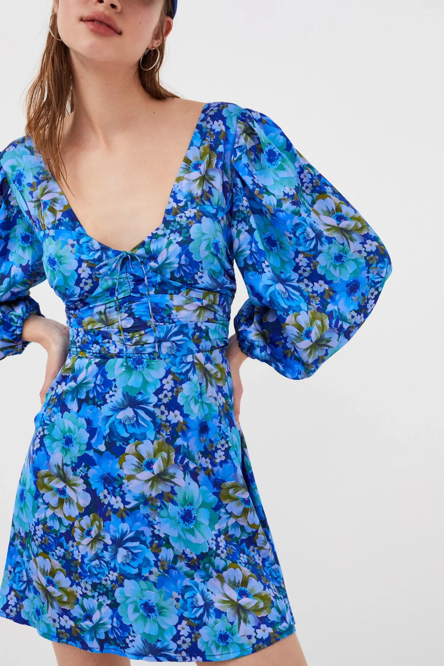 astor_mini_dress_5.webp Flash Sale For Love & Lemons Astor Mini Dress Blue
