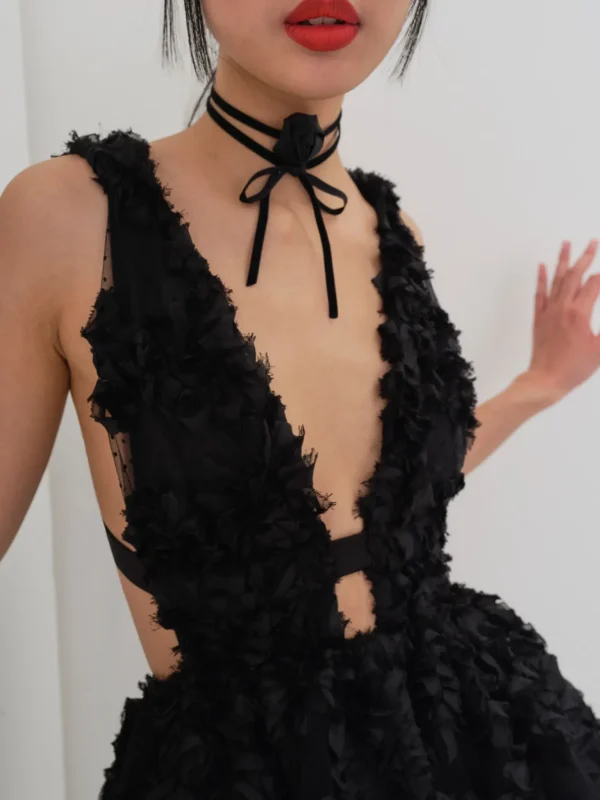 Cheap For Love & Lemons Astrid Mini Dress Black