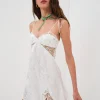 Outlet For Love & Lemons Baby's Breath Slip Dress Ivory