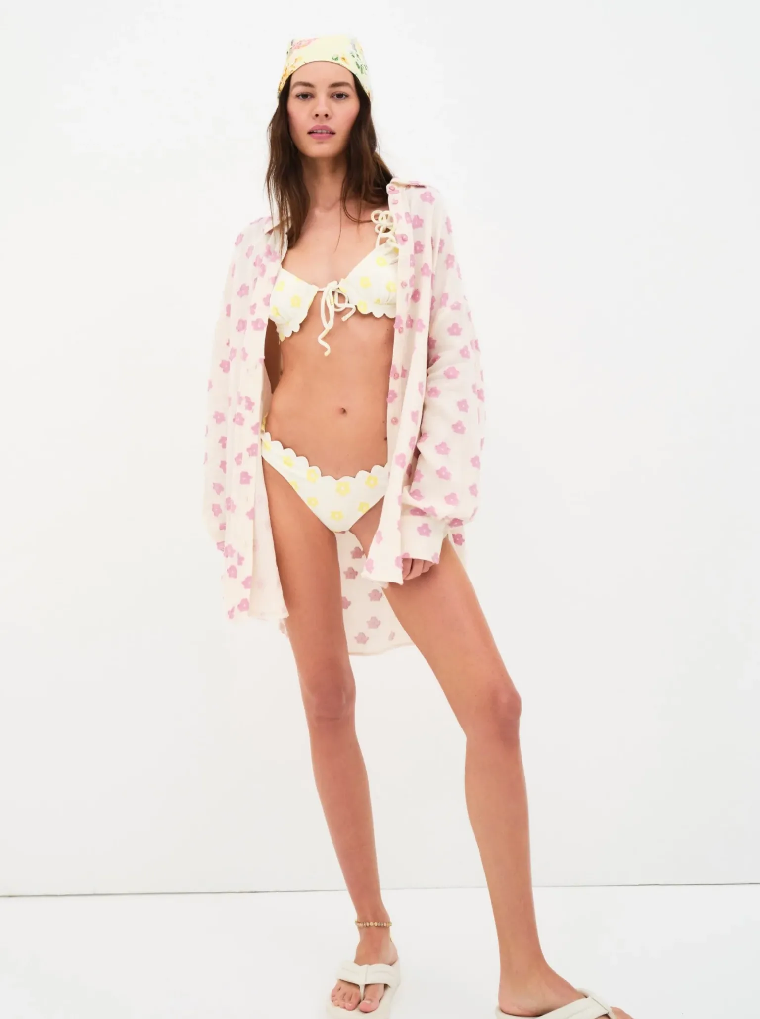 bay_oversized_shirt_2.webp Sale For Love & Lemons Bay Oversized Shirt Pink