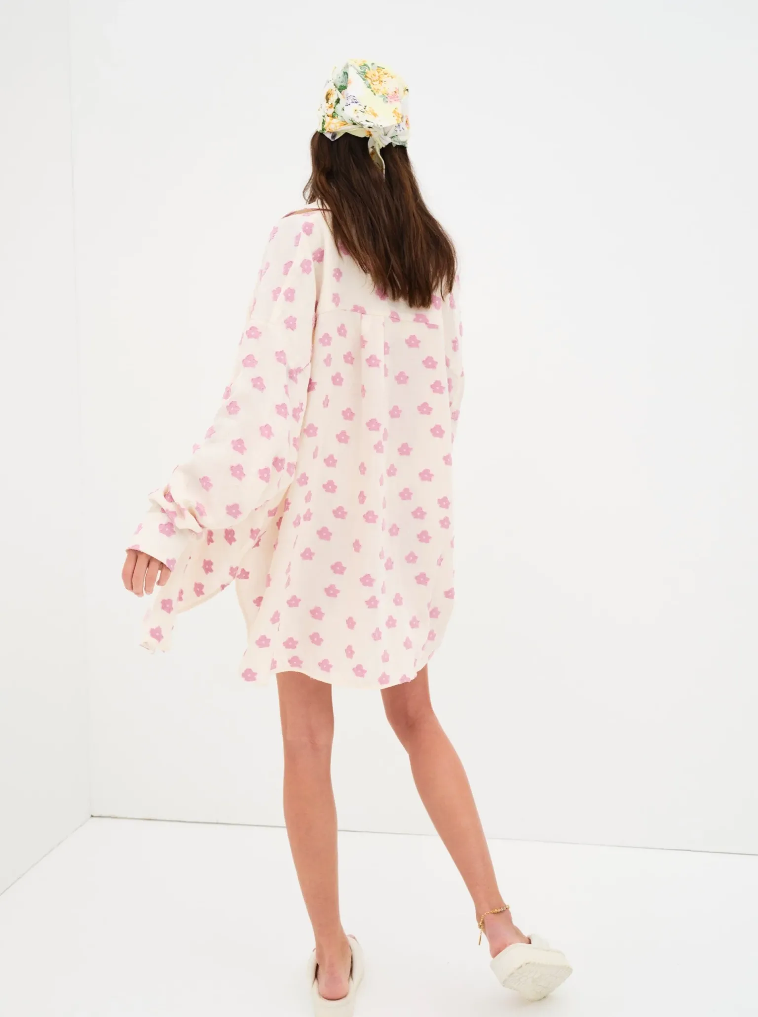 bay_oversized_shirt_3.webp Sale For Love & Lemons Bay Oversized Shirt Pink