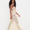 Outlet For Love & Lemons Blossom Maxi Dress Multi
