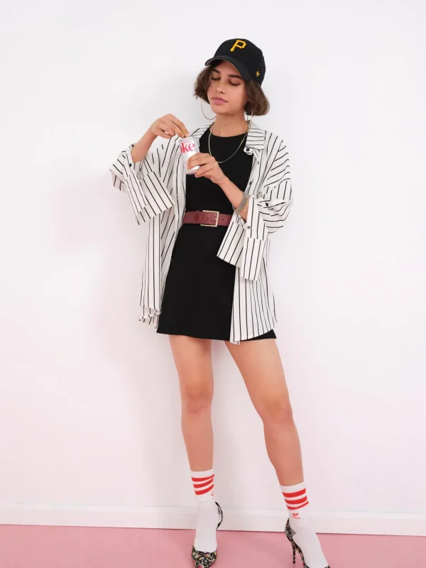 Store For Love & Lemons Bodysuit Dress Black
