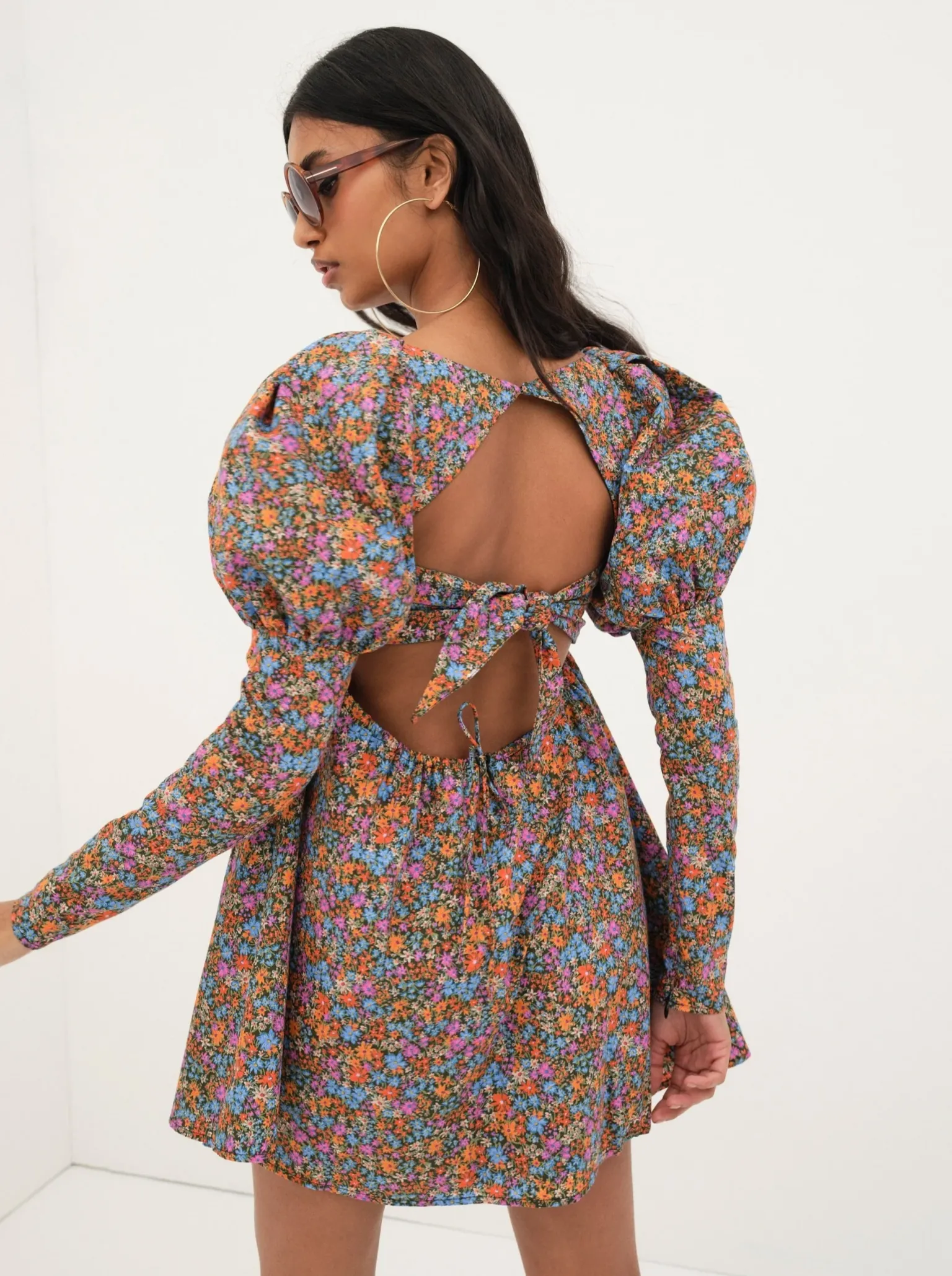 brittany_mini_dress_1.webp Discount For Love & Lemons Brittany Mini Dress Blue