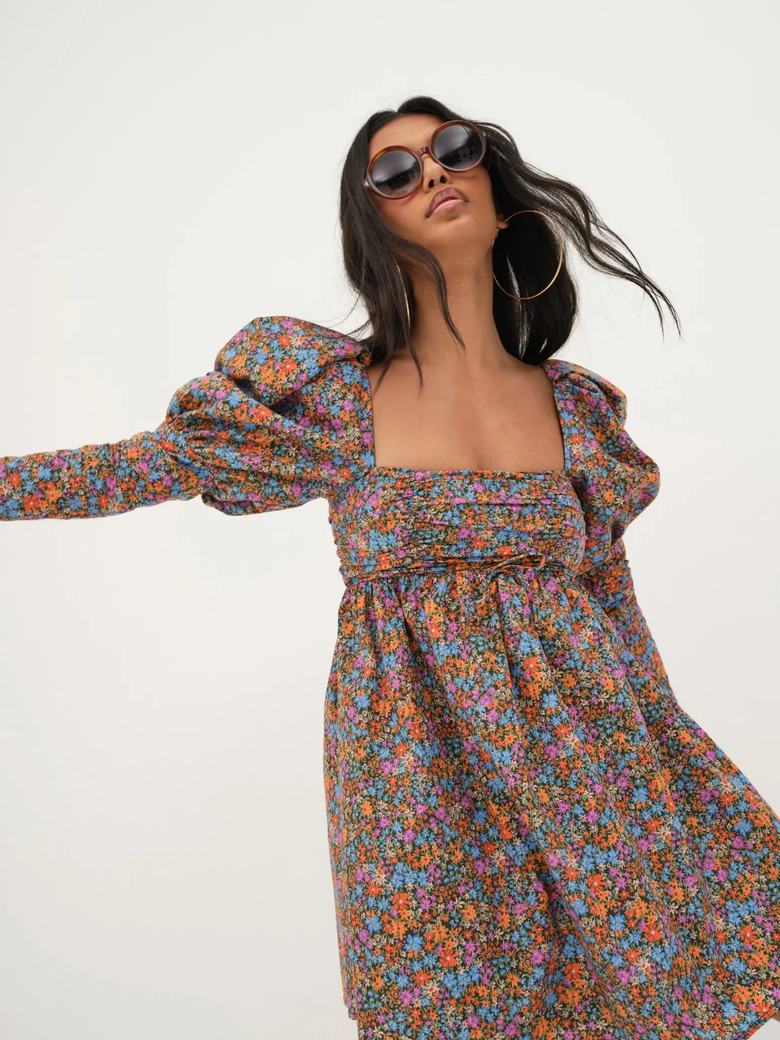 brittany_mini_dress_3.webp Discount For Love & Lemons Brittany Mini Dress Blue