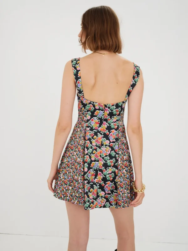 Shop For Love & Lemons Brookes Mini Dress Black