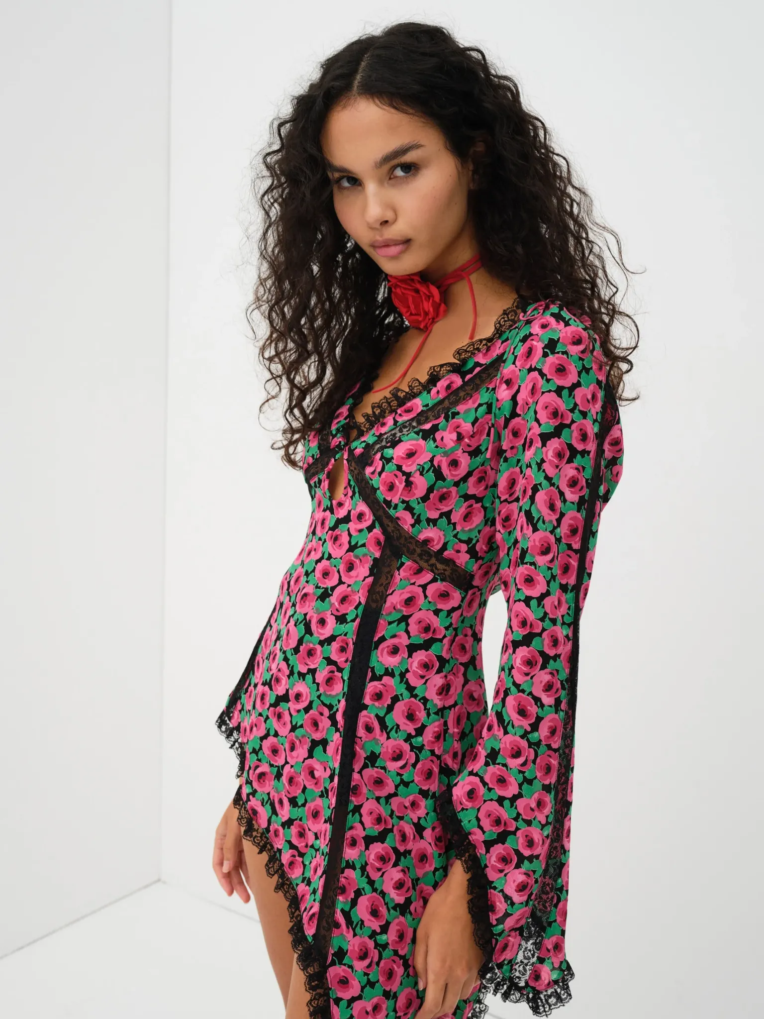 brunello_asymmetrical_dre_1.webp Cheap For Love & Lemons Brunello Asymmetrical Dress Red