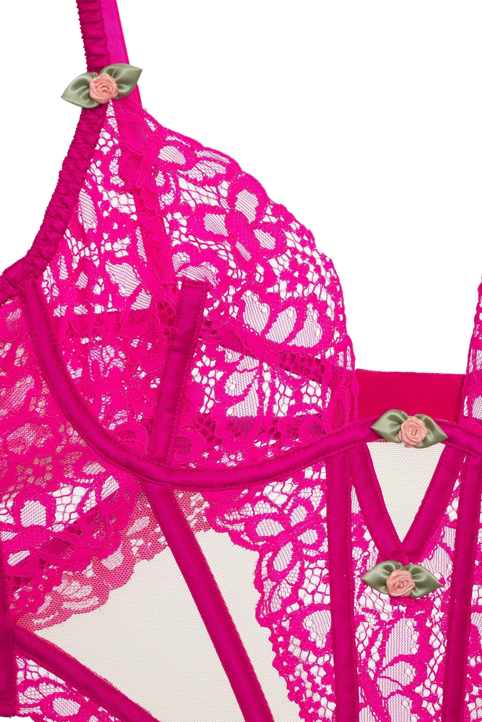 butterfly_lace_teddy_5.webp Cheap For Love & Lemons Butterfly Lace Teddy Pink