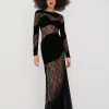 Shop For Love & Lemons Carolyn Maxi Dress Black