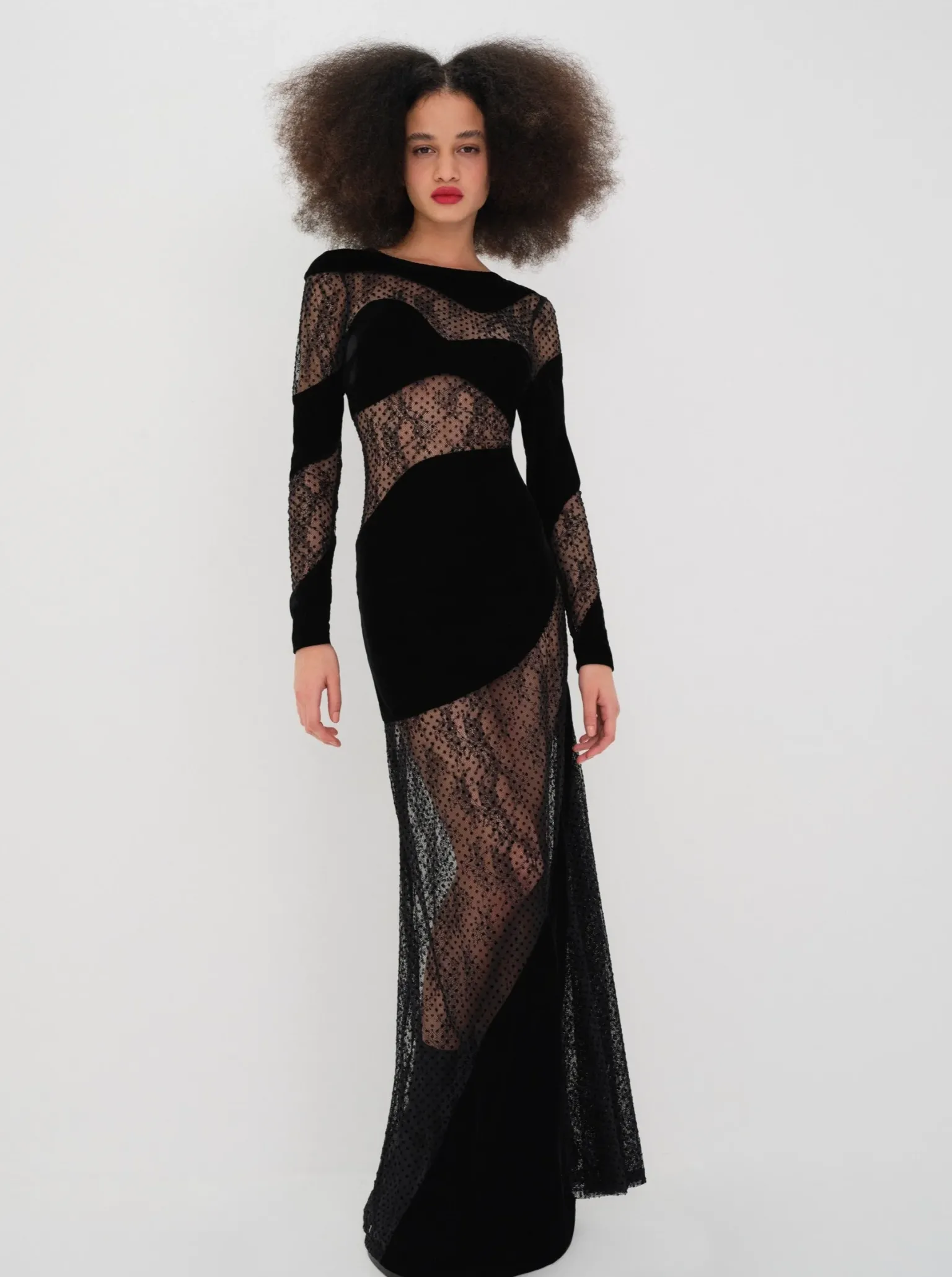 carolyn_maxi_dress_0.webp Shop For Love & Lemons Carolyn Maxi Dress Black