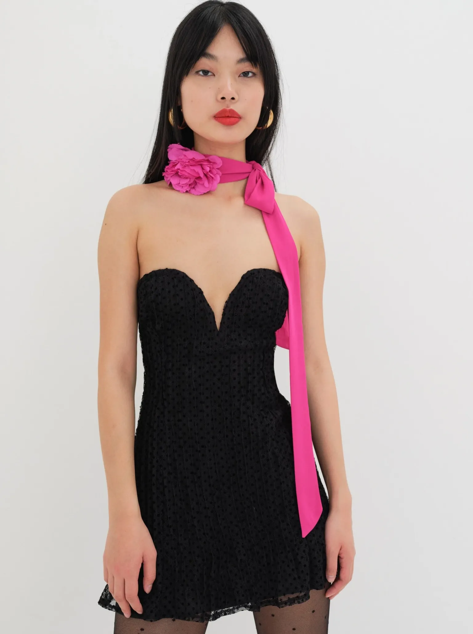 carolyn_mini_dress_1.webp Hot For Love & Lemons Carolyn Mini Dress Black