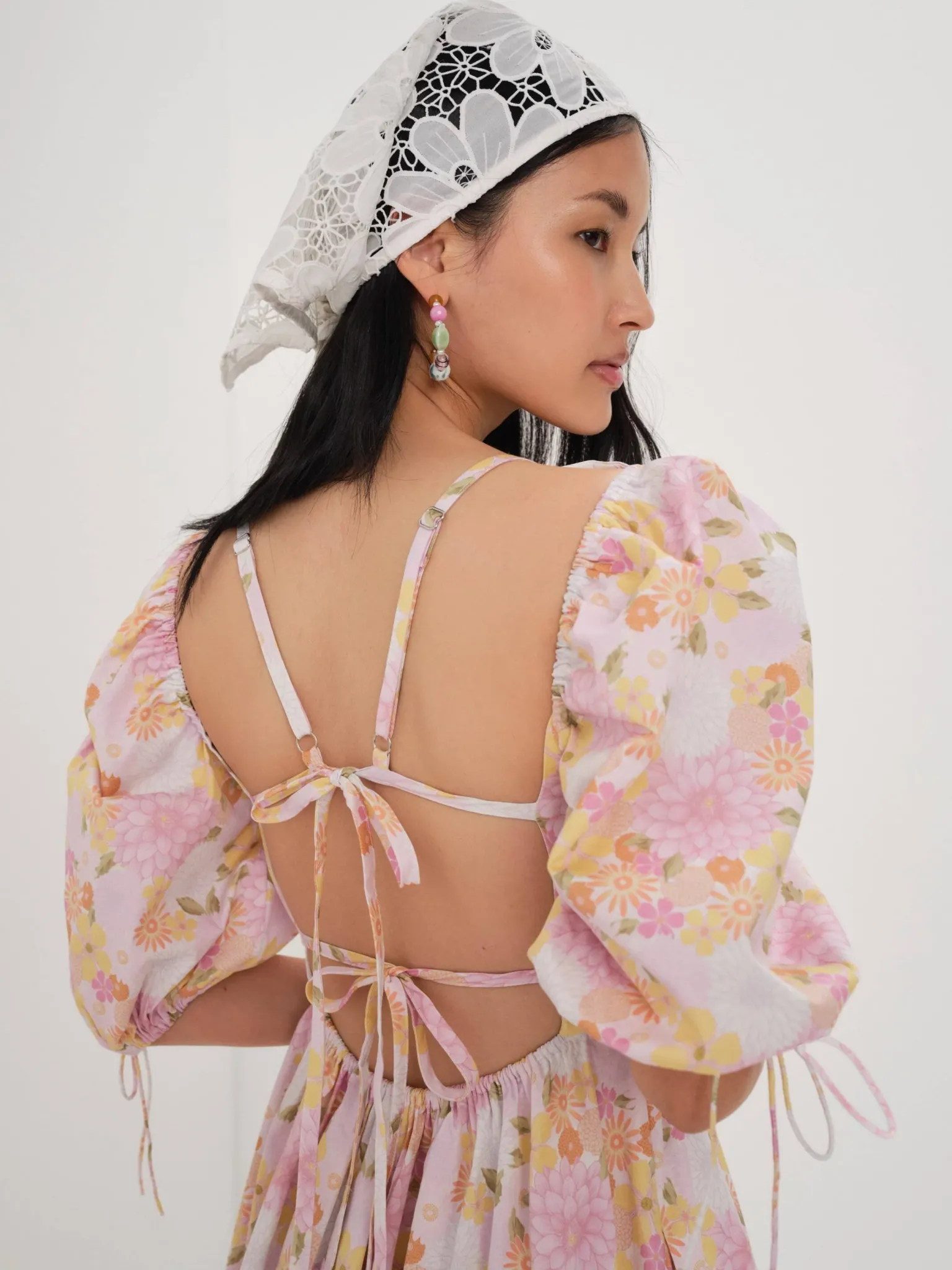 carrie_midi_dress_0.webp Clearance For Love & Lemons Carrie Midi Dress Pink