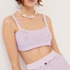 Shop For Love & Lemons Charlotte Bralette Top Purple