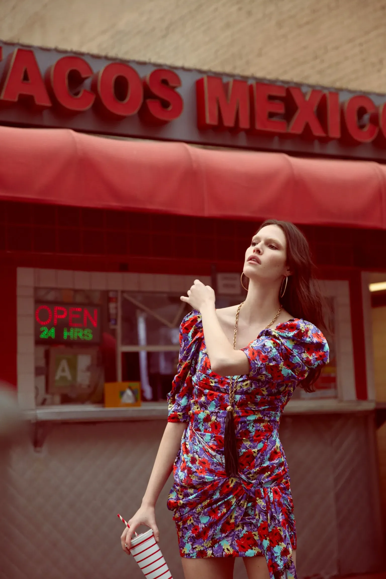 chiara_puff_sleeve_mini_d_4.webp New For Love & Lemons Chiara Puff Sleeve Mini Dress Purple