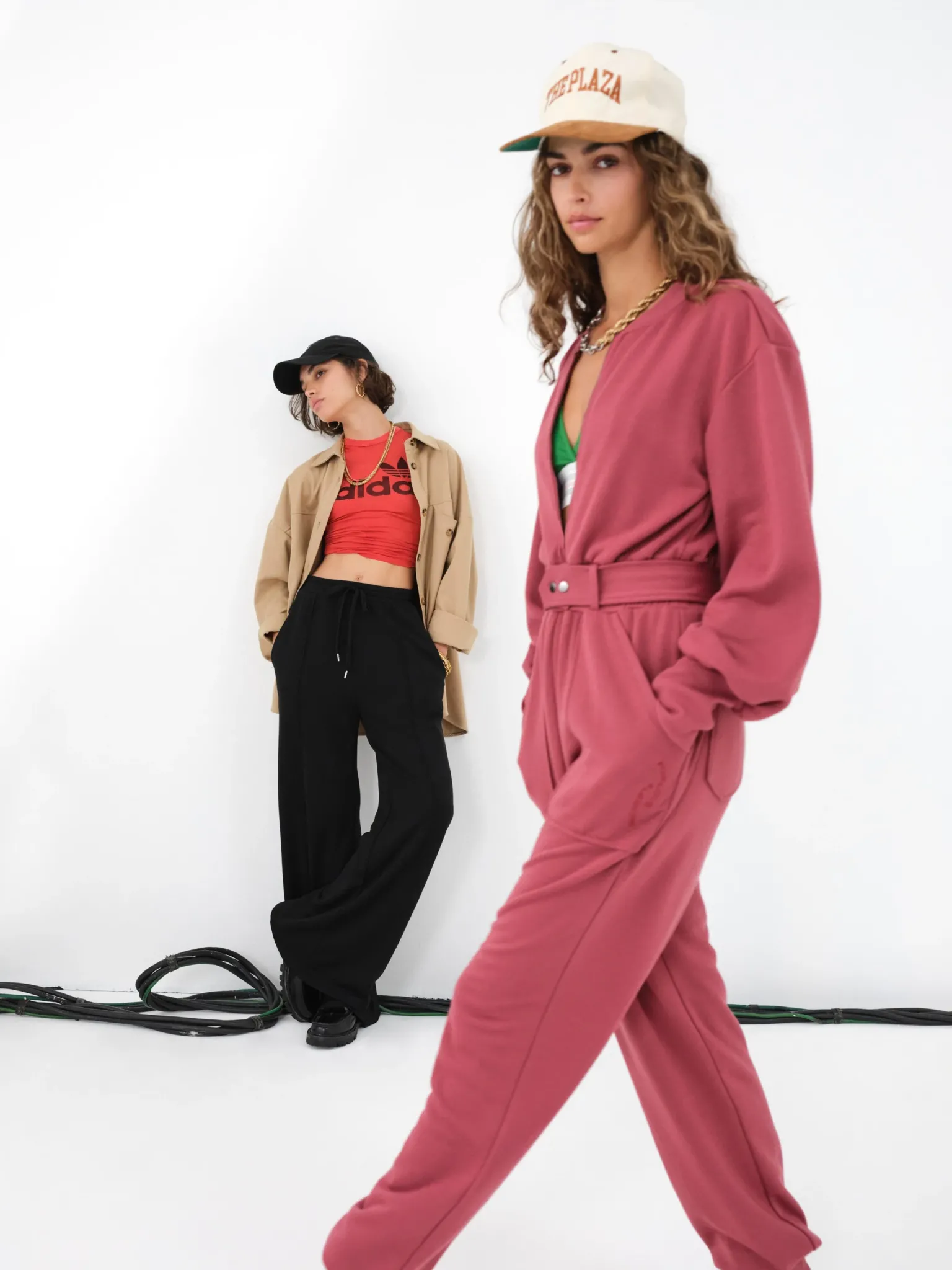 cinched_jumpsuit_6.webp New For Love & Lemons Cinched Jumpsuit Red