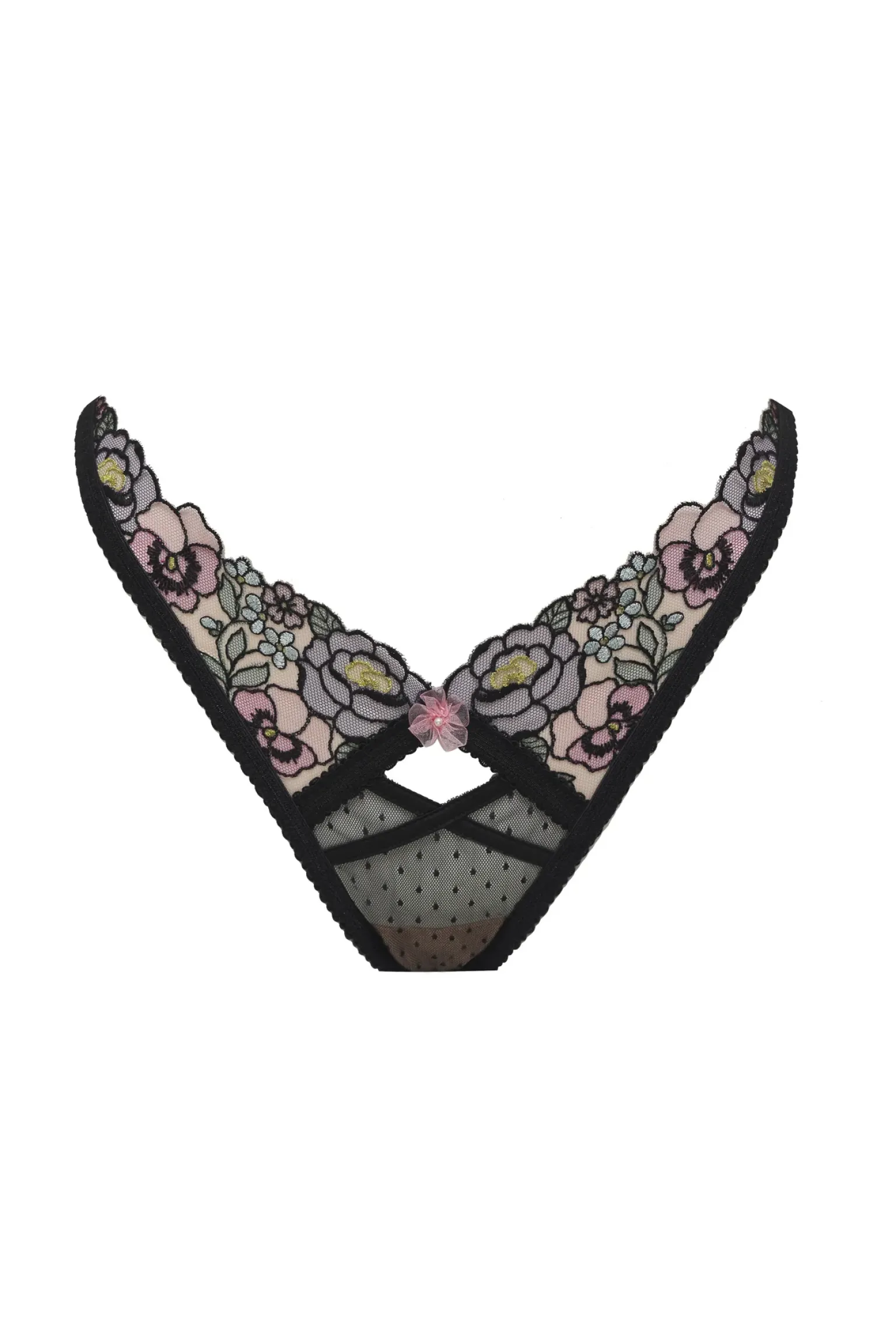 clara_thong_panty_7.webp Best Sale For Love & Lemons Clara Thong Panty Black