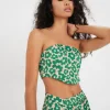Sale For Love & Lemons Cooper Crop Top Green