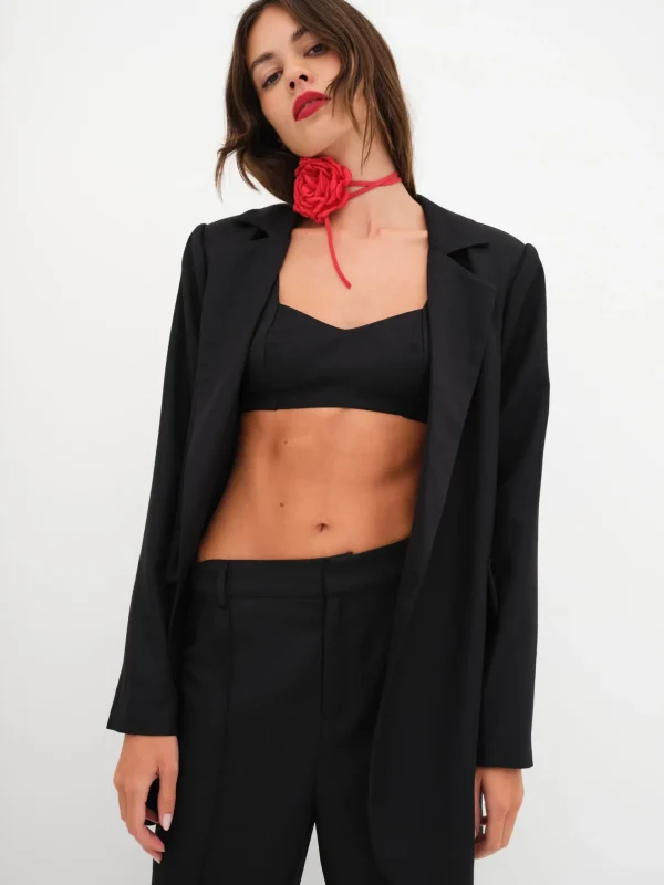 Clearance For Love & Lemons Courtney Blazer Black