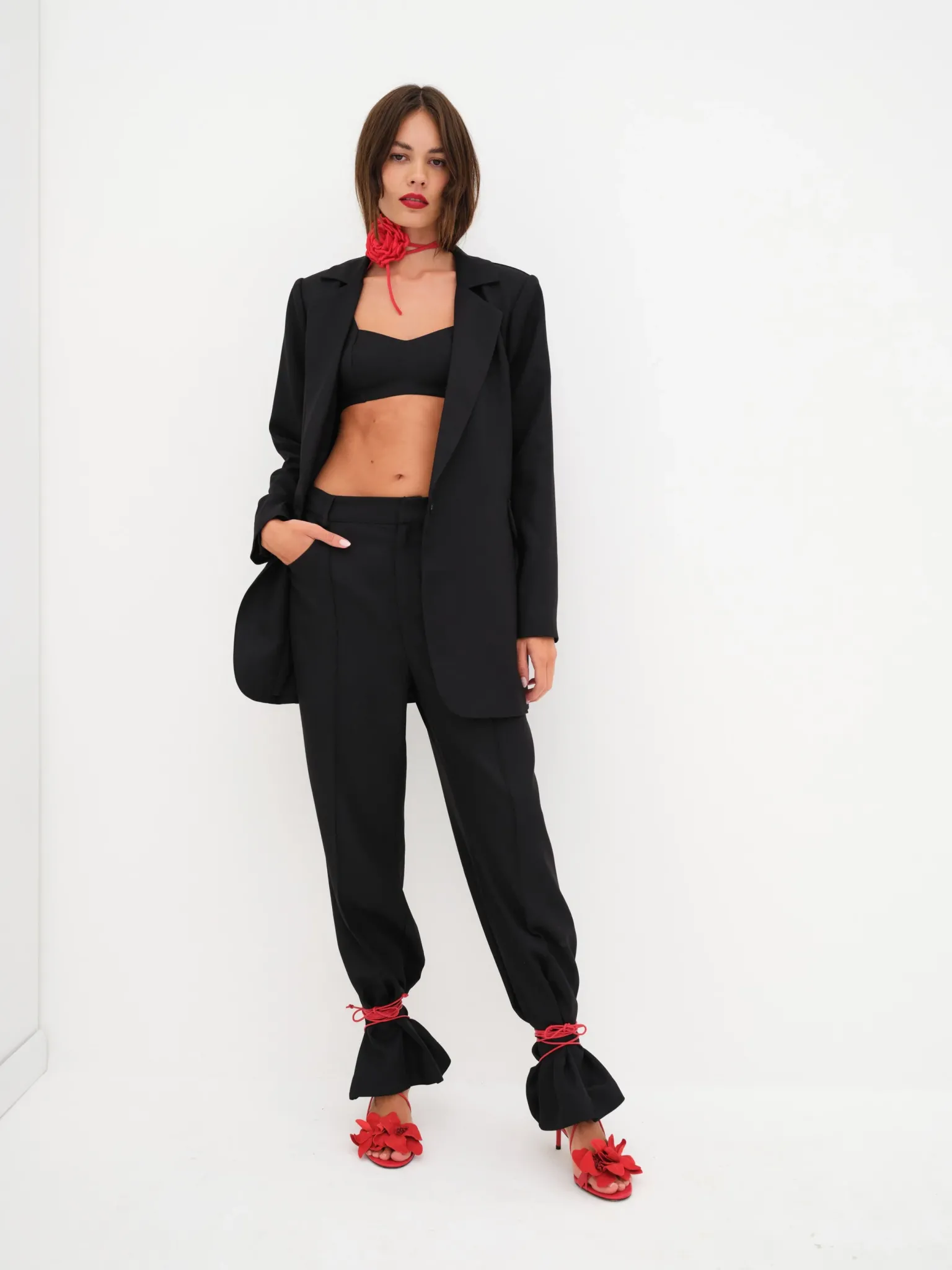 courtney_blazer_2-1.webp Clearance For Love & Lemons Courtney Blazer Black