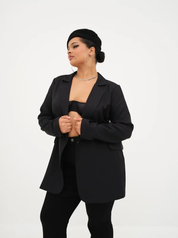 Clearance For Love & Lemons Courtney Blazer Black