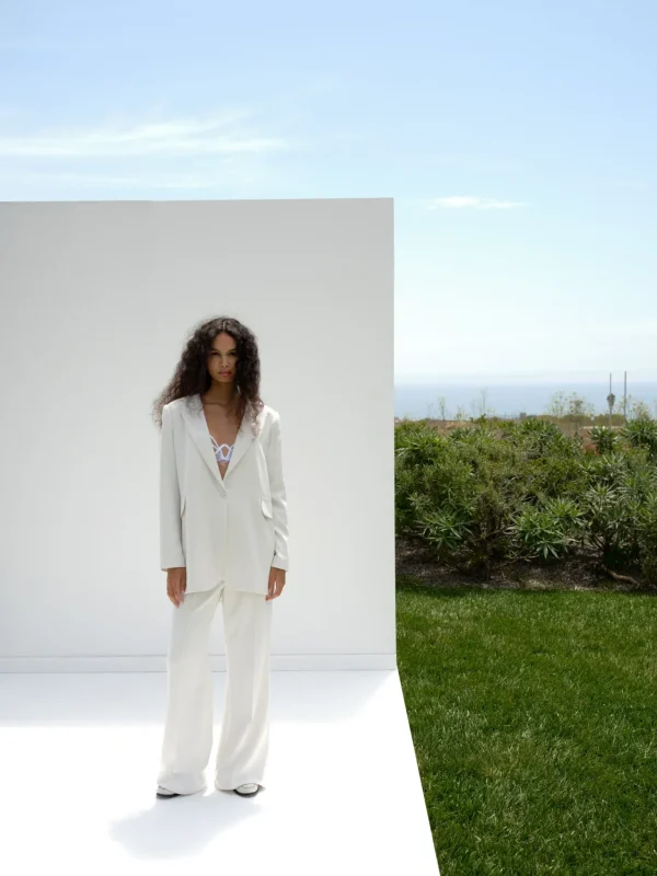 Clearance For Love & Lemons Courtney Blazer White