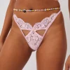 Store For Love & Lemons Creamsicle Lace Thong Panty Pink