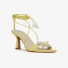 Flash Sale For Love & Lemons Daizy Heels Yellow