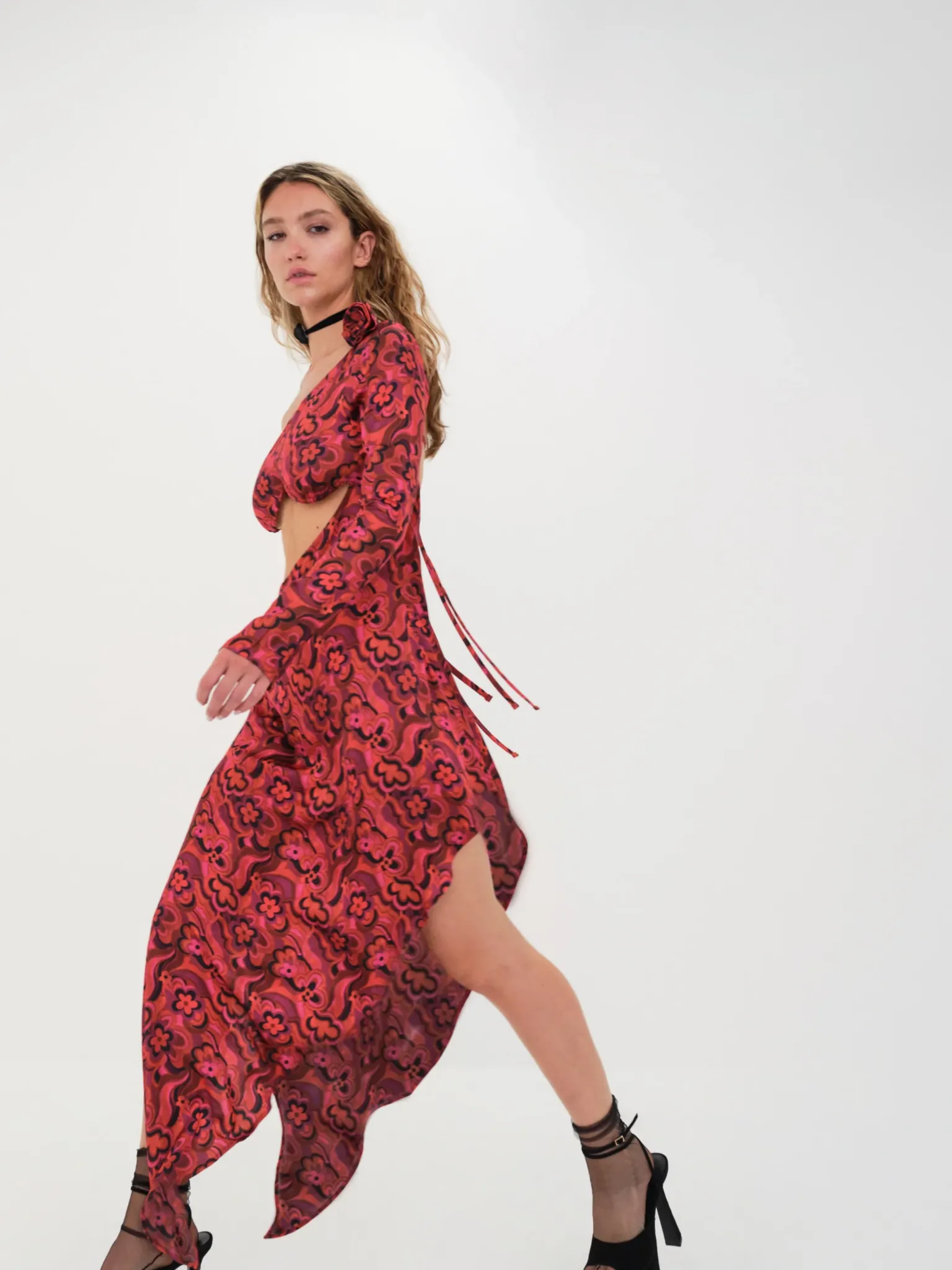 davina_maxi_dress_3.webp Cheap For Love & Lemons Davina Maxi Dress Red