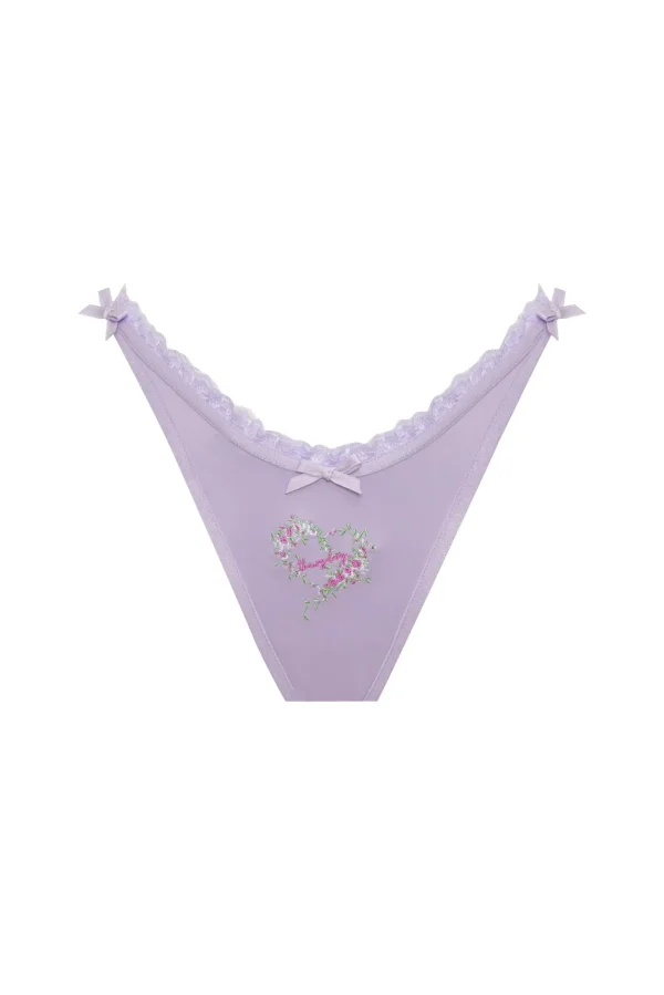 Fashion For Love & Lemons Days Of The Week 7 Pack Thong Panty Multi