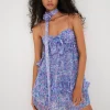 Sale For Love & Lemons Debbie Mini Dress Purple