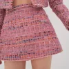 Clearance For Love & Lemons Dionne Mini Skirt Pink