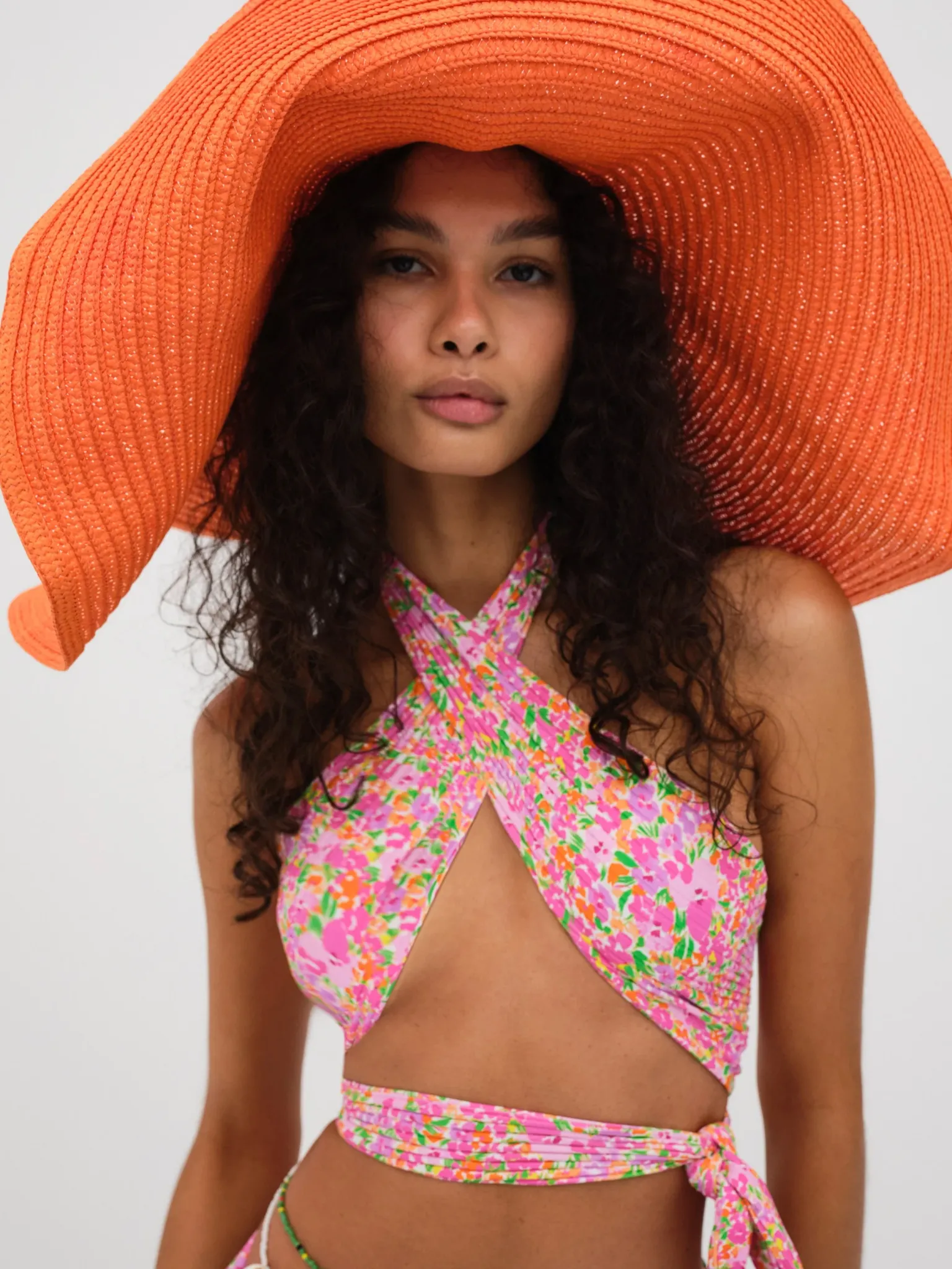 dixie_swim_top_0.webp Cheap For Love & Lemons Dixie Swim Top Pink