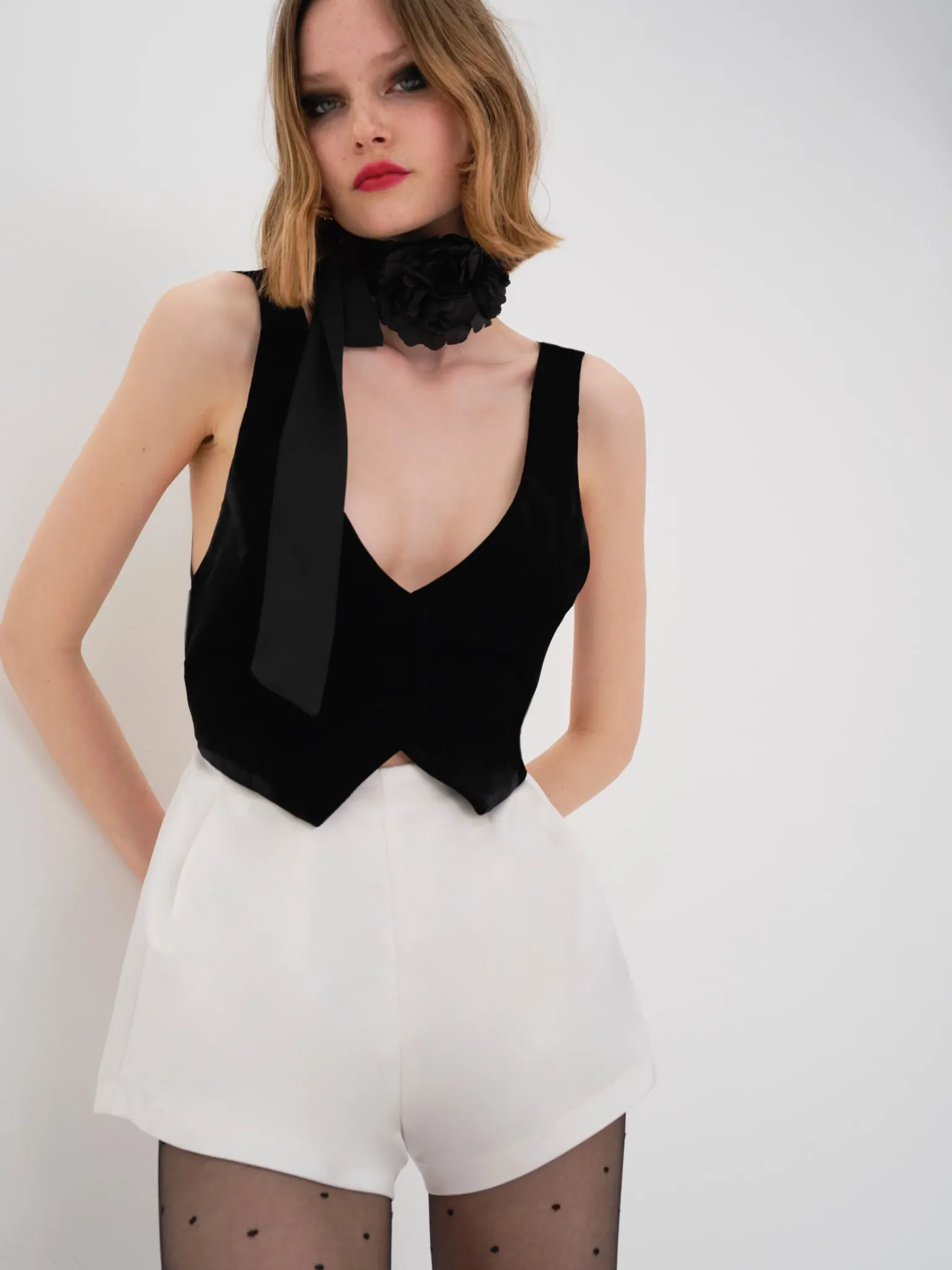 drew_romper_0.webp Online For Love & Lemons Drew Romper Black