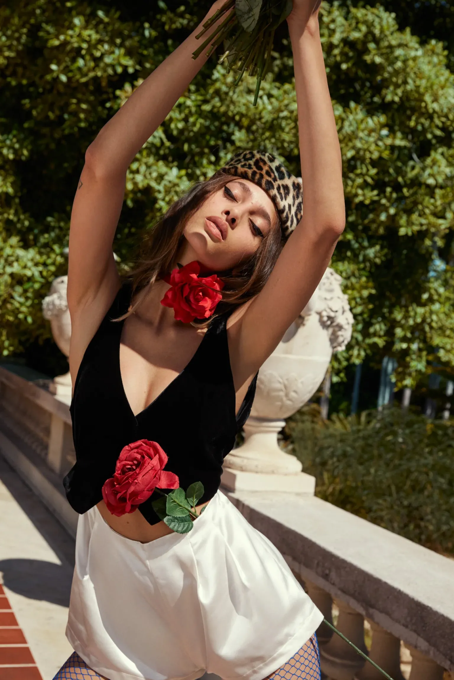 drew_romper_4.webp Online For Love & Lemons Drew Romper Black