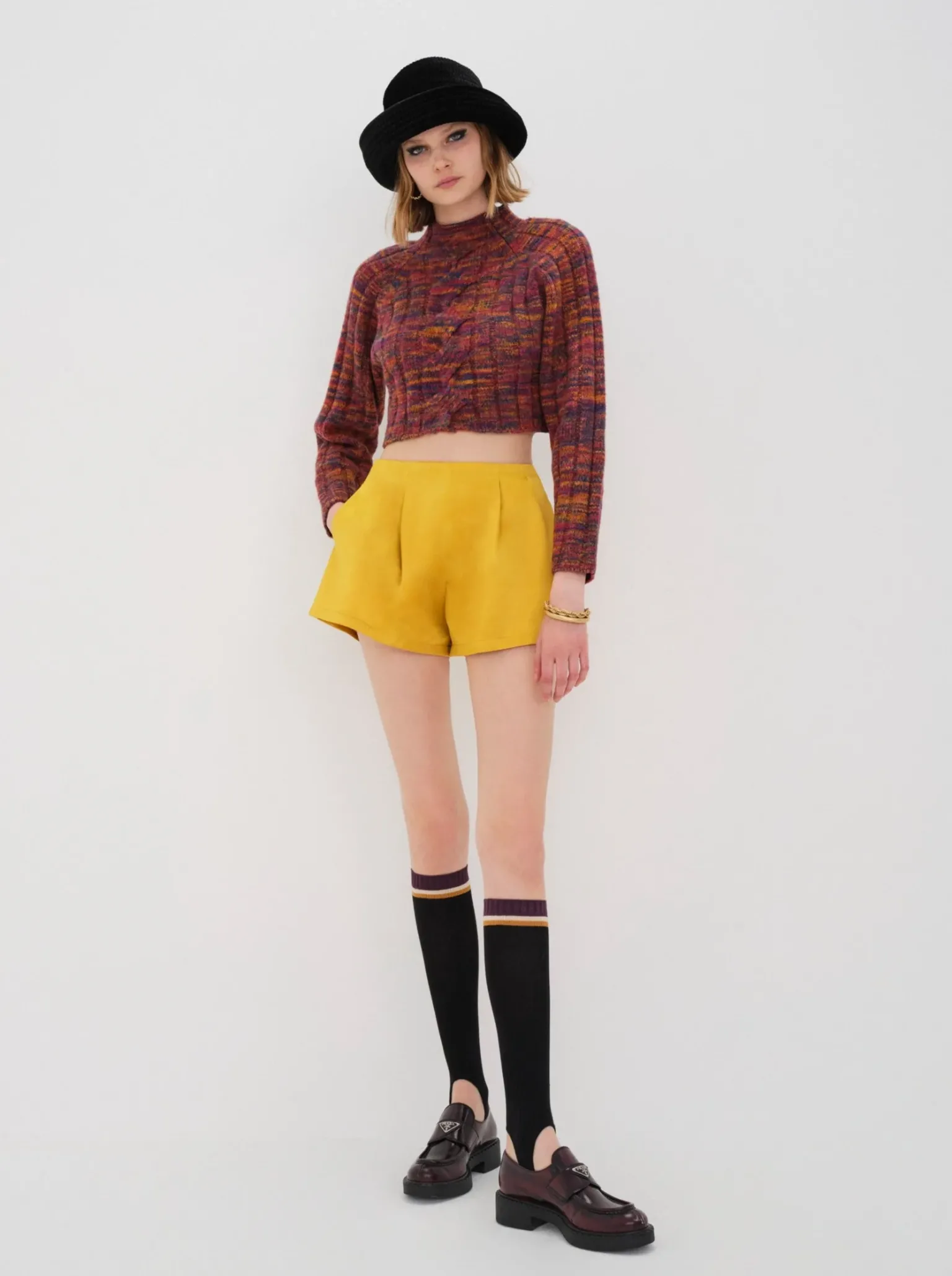 drew_short_0-1.webp Sale For Love & Lemons Drew Short Yellow
