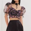 Fashion For Love & Lemons Drew Short Black