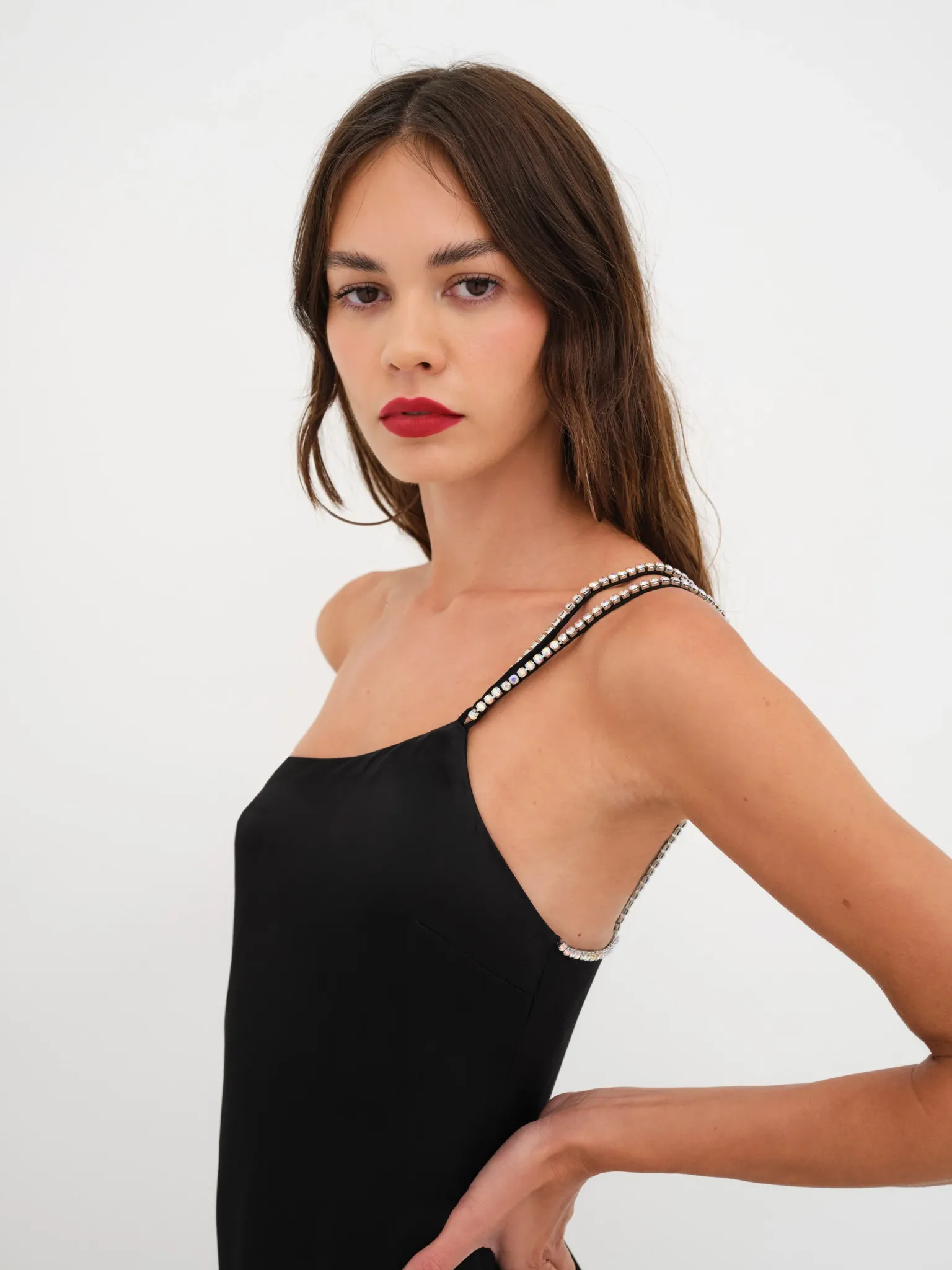 elora_midi_dress_4.webp Store For Love & Lemons Elora Midi Dress Black