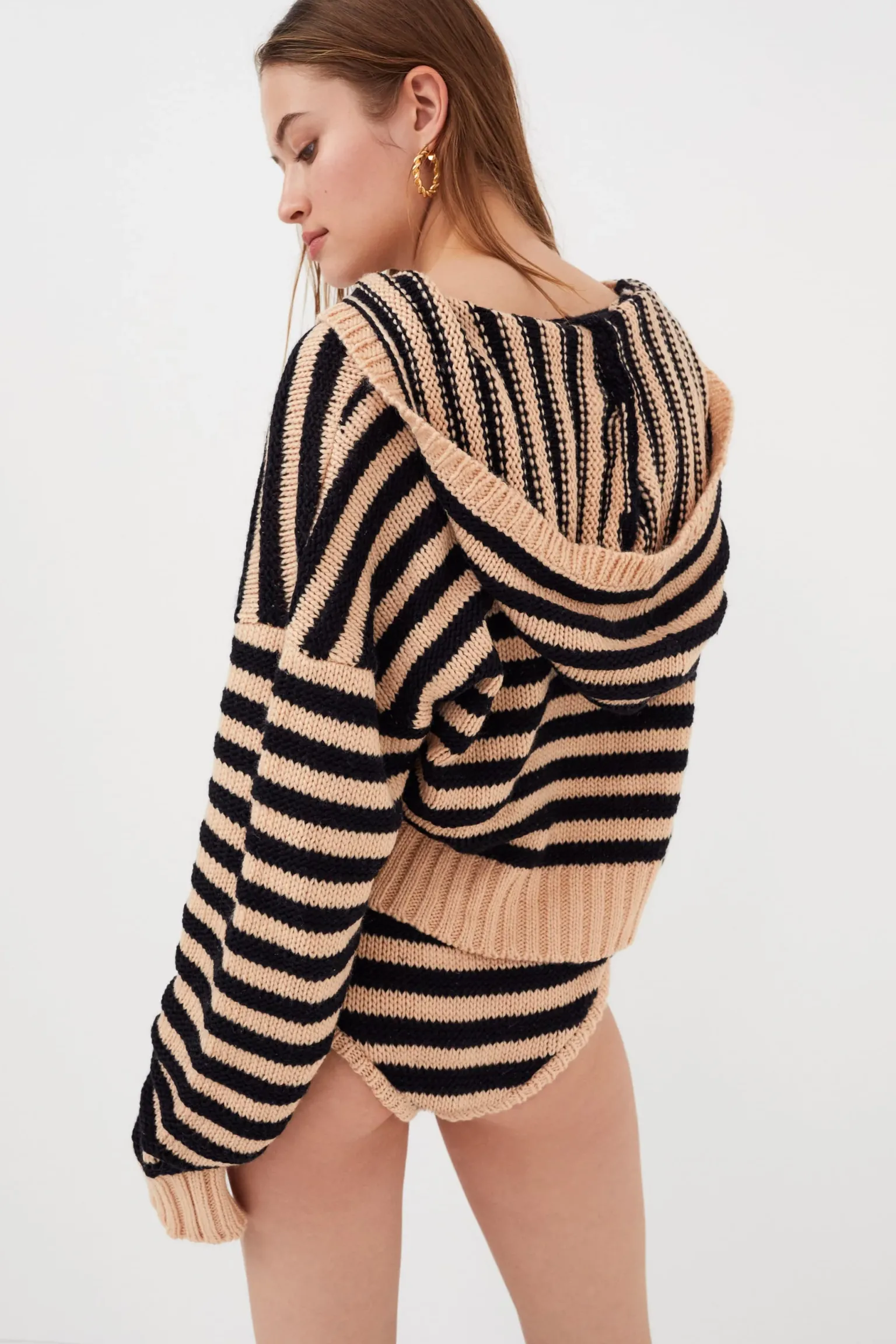 elyse_sweater_2.webp Outlet For Love & Lemons Elyse Sweater Neutral