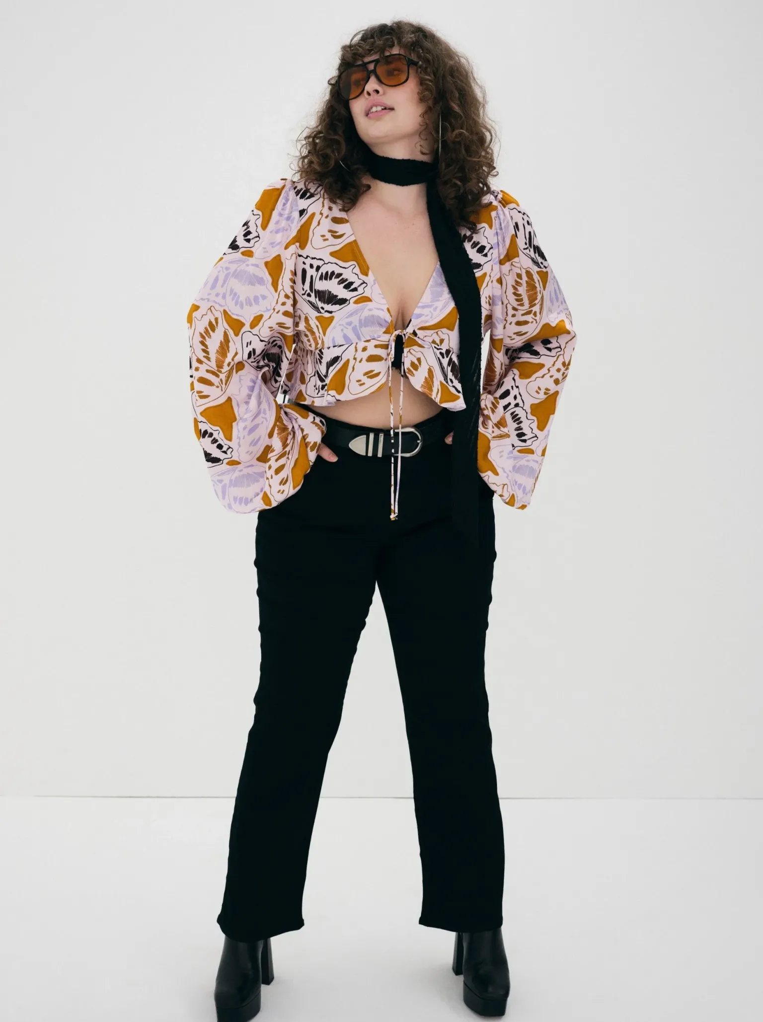 esmeralda_crop_top_3.webp Best Sale For Love & Lemons Esmeralda Crop Top Orange