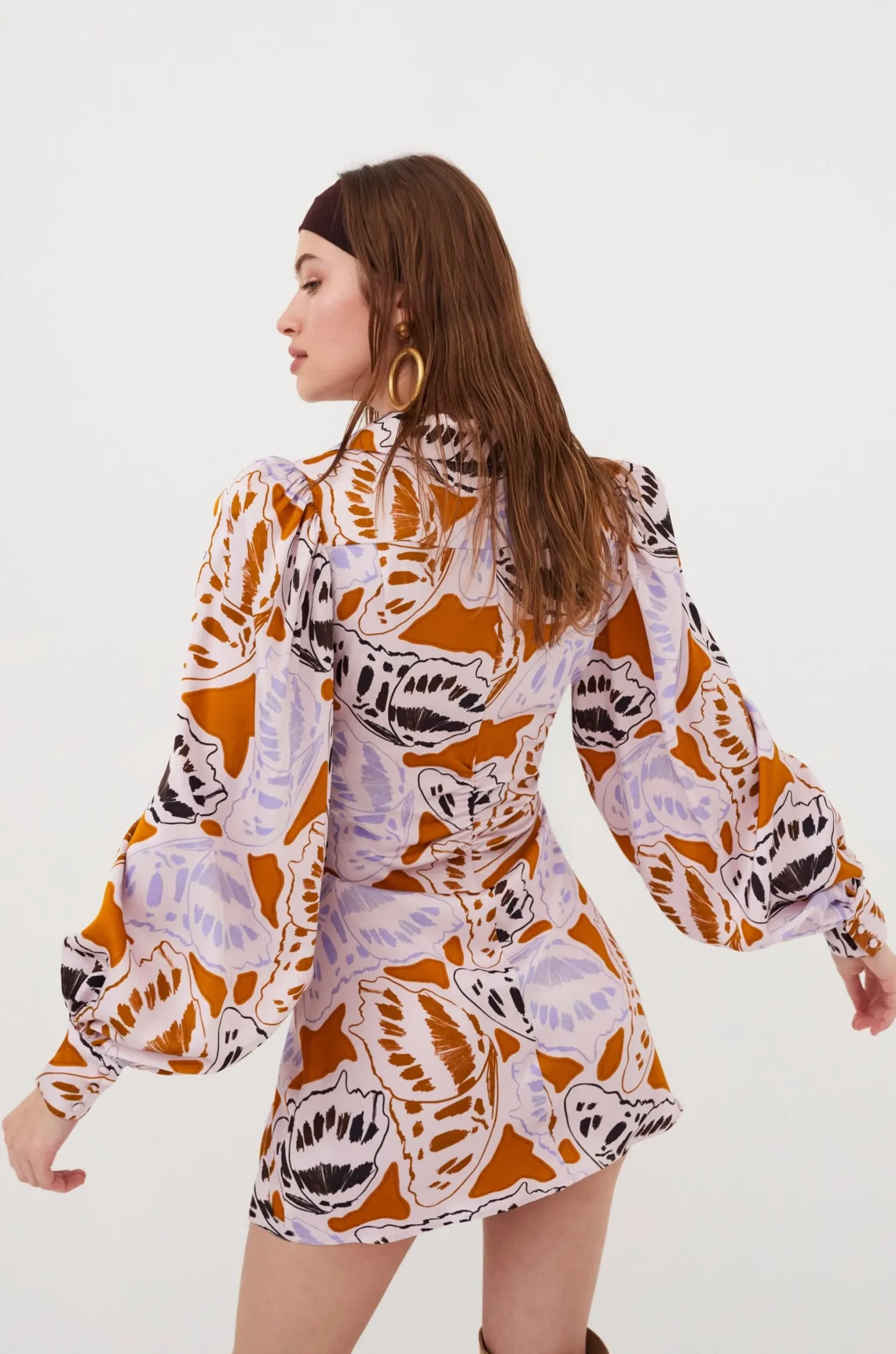 esmeralda_mini_dress_2.webp Discount For Love & Lemons Esmeralda Mini Dress Orange