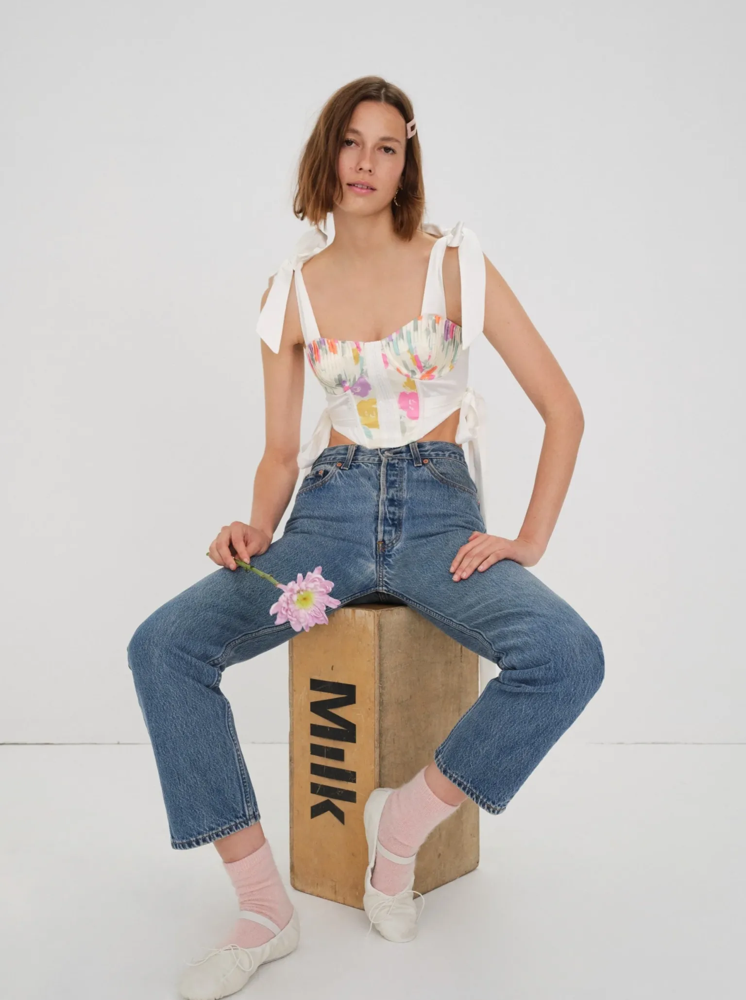 eugene_bustier_top_2.webp Cheap For Love & Lemons Eugene Bustier Top Multi