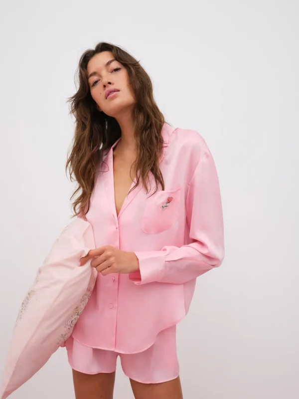 Best Sale For Love & Lemons Everyday Pj Short Pink