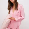 New For Love & Lemons Everyday Pj Top Pink