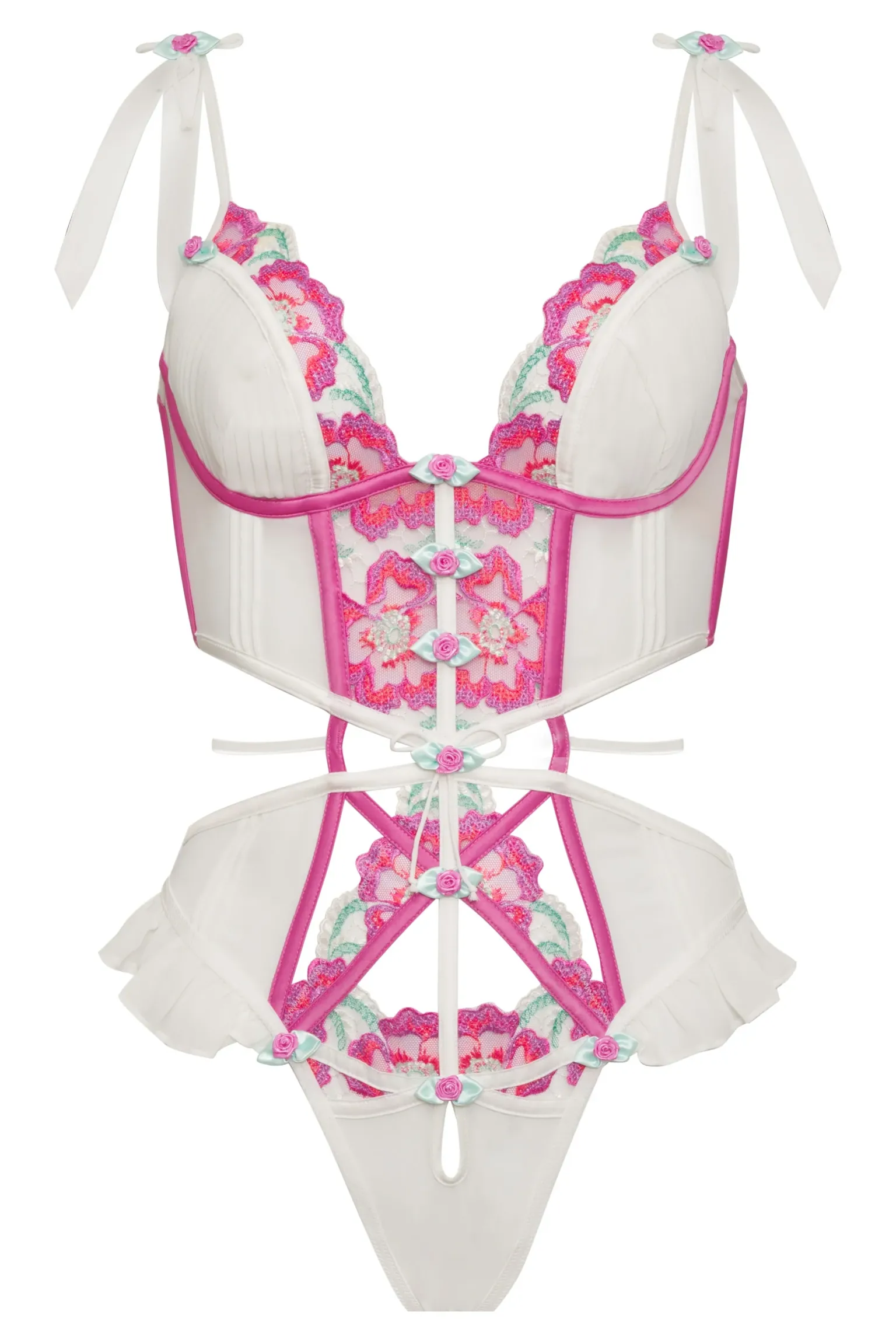 festival_floral_teddy_4.webp Best For Love & Lemons Festival Floral Teddy Pink