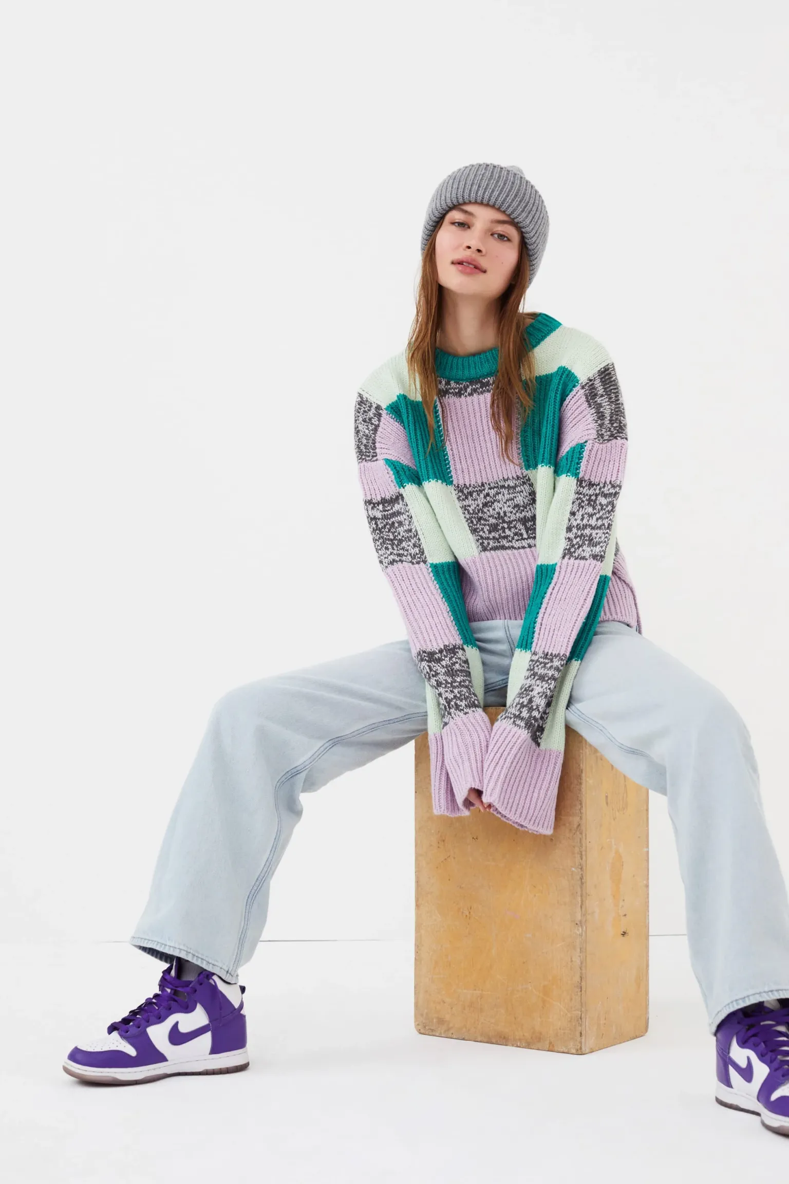 finley_sweater_3.webp Cheap For Love & Lemons Finley Sweater Green